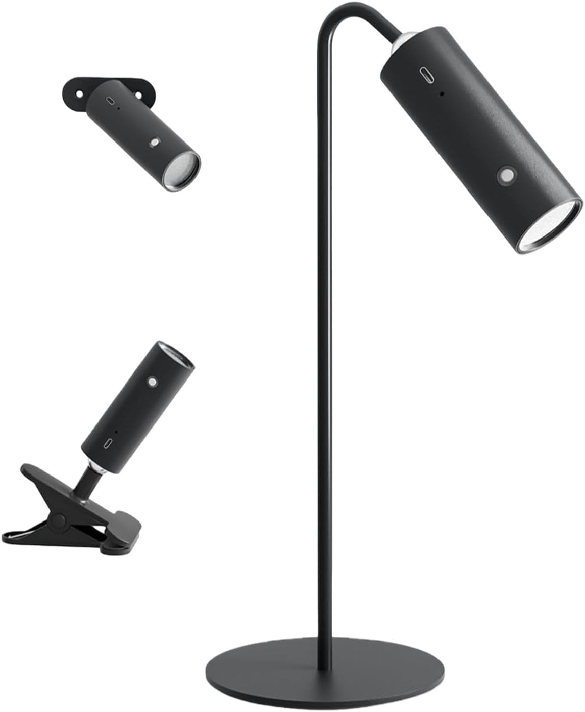 Base LED Desk Lamp Touch Dimming Adjustable Arm Dimmable Reading Light for Home and Office Applications Reading Light