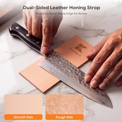 Kitchen Knife Sharpener Kit with Diamond & Ceramic Discs  - image 5