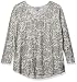 Lucky Brand Women's Woven Floral Top