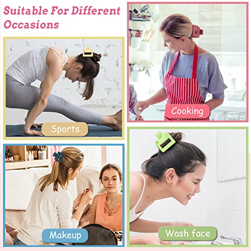 6 Pezzi Mollettone Capelli Donna, Pinze per