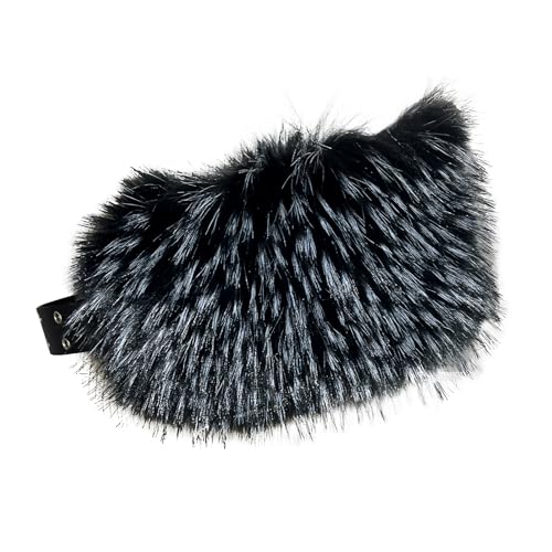 MioCloth Women’s Faux Fur Tie Waist Belt, Adjustable Vintage Leather Punk Belts for Dresses and Pants Waistband2