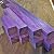 Cherokee Purple Heart Wood Turning Blanks 6pcs - 2 inch x 2 inch (24 inch)