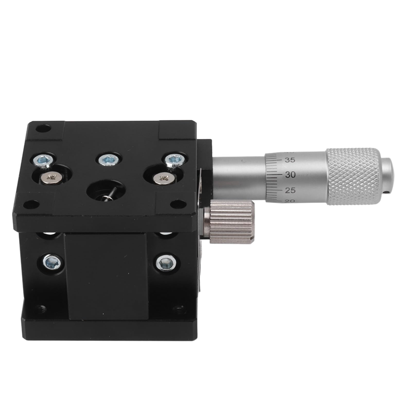 Fafeicy Tavolino Lineare Manuale, Tavola Scorrevole con Asse Z in Lega di Alluminio per Posizionamento di Precisione con Precisione di 0,02 Mm per Lavorazioni CNC e attività di Stampa 3D