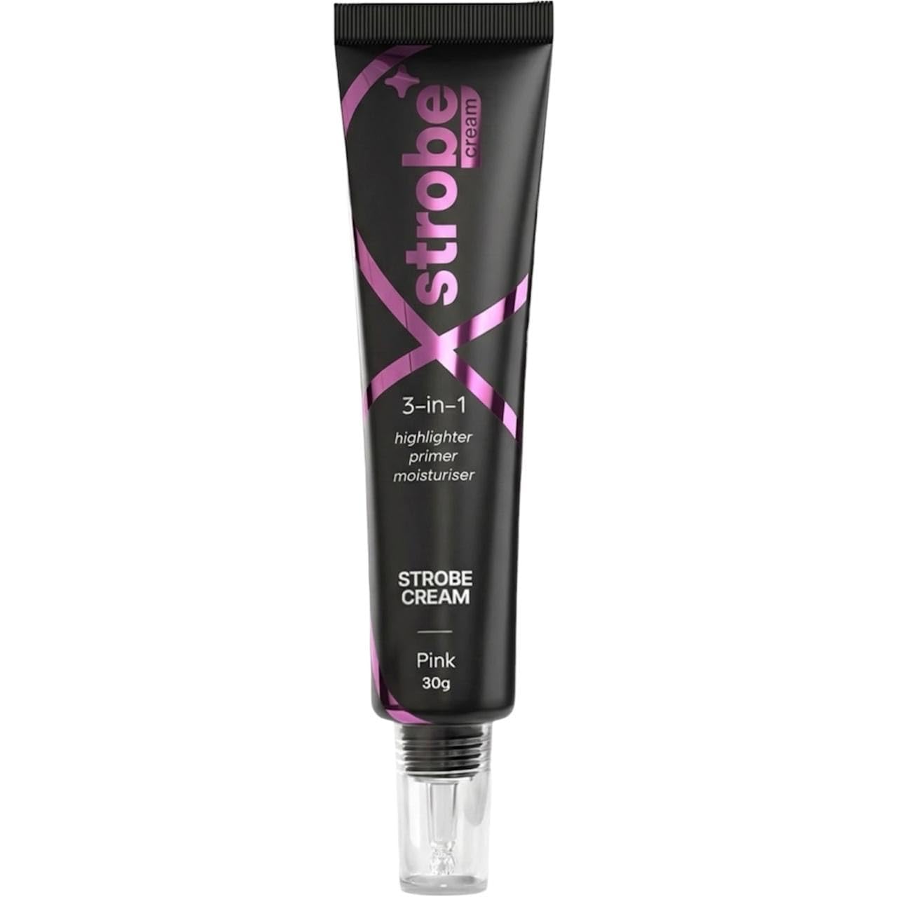 Xstrobe Cream 3-in-1 Strobe Cream, Pink, 30g, Highlighter, Primer and Moisturiser-picture-47