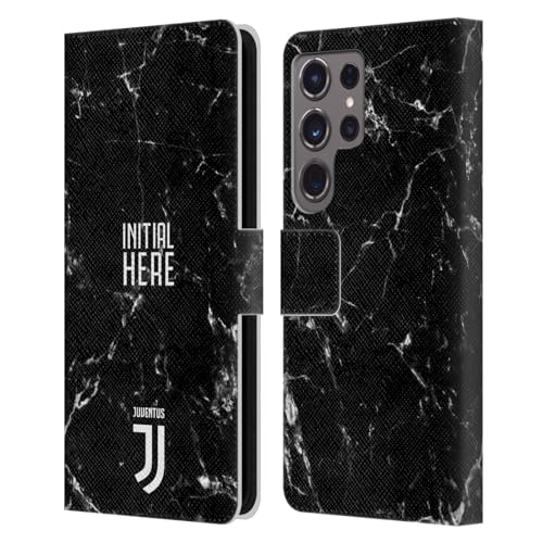 Funda libro Samsung S24 Ultra Juventus mármol ideal para ver los partidos en el estadio