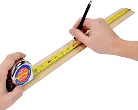 Micro-Mark Right-Read Tape Measure, 16 Feet
