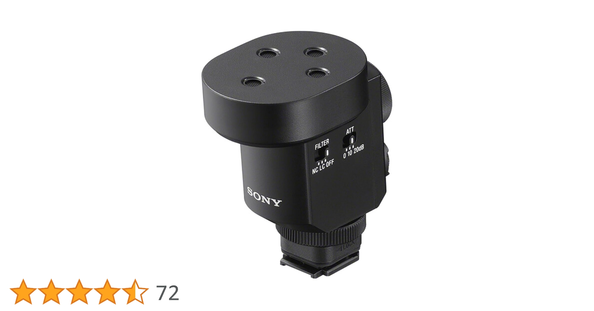 Amazon.co.jp: Sony デジタルショットガンマイク ECM-M1、ブラック