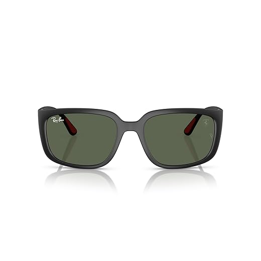 Ray-Ban Óculos de sol quadrados unissex Rb4443m Scuderia Ferrari Collection