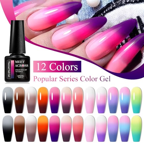 Set de Esmaltes en Gel que Cambian de Color x12 miniatura 4