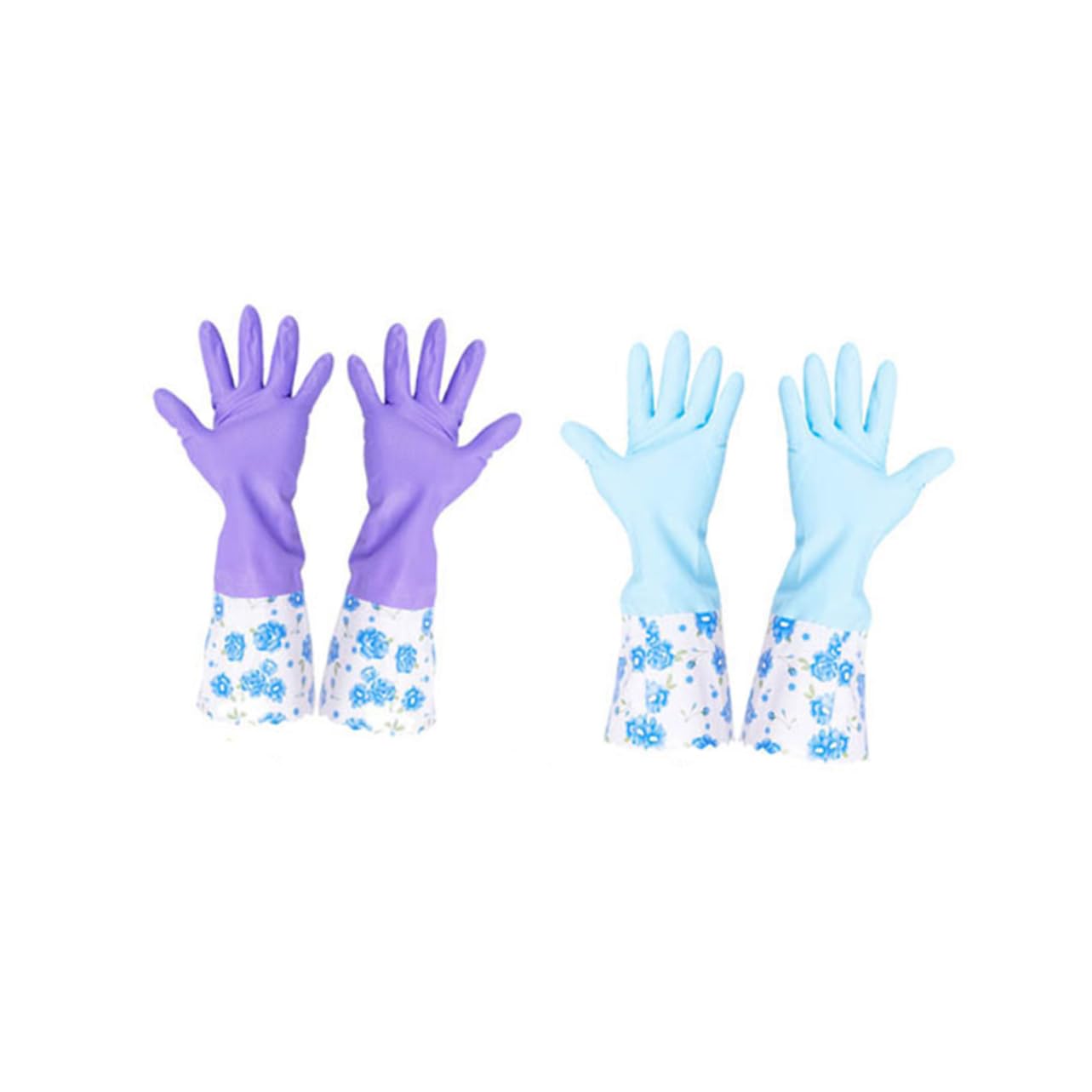 POPETPOP 3paare Reinigungs Und Schutz-handschuhe Für Aquarium Und Küche Langer Gummimantel Rutschfeste Handschuhe Lang Für Herren Und Damen