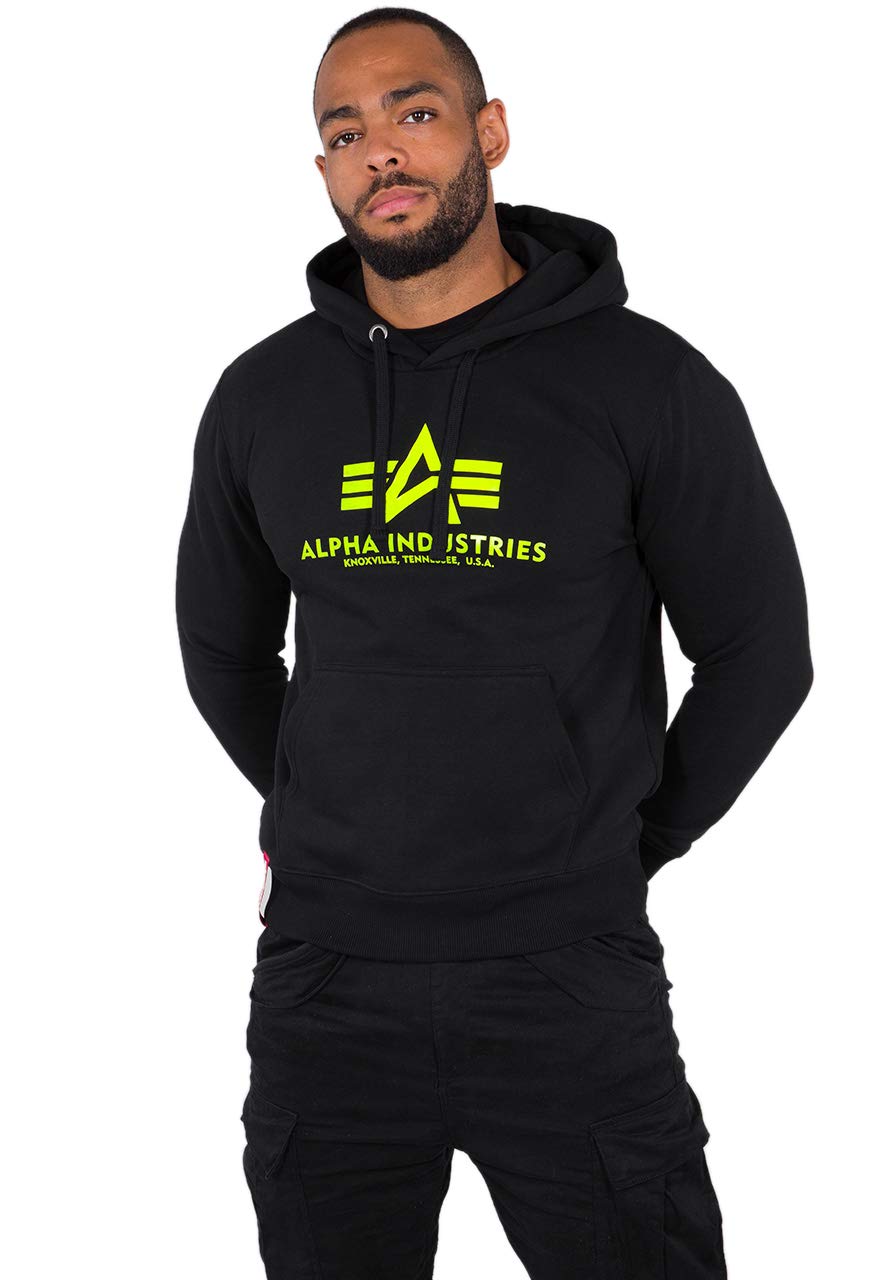 Alpha Industries Herren Basic Hoody Kapuzenpullover - 4