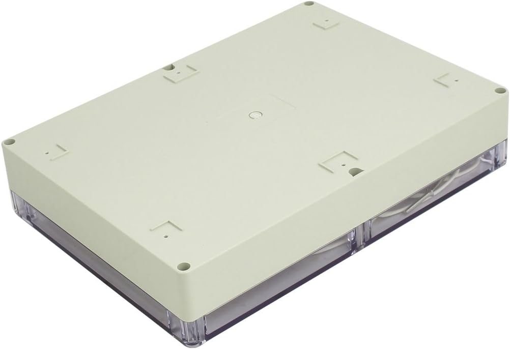 290mm x Package Tool Storage and Management 210mm x 60mm ABS Clear Cover Debris IP65 Electrical Junction Box Model:45as634qo589