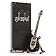 John P Miniature Guitar Replica - Music Gifts - Handmade Ornamental 1/4 Scale - Includes a Display Box, Name Tag and Miniature Guitar Stand