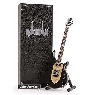 Axman John Petrucci (Dream Theater) : Majesty Music Man – Réplique miniature de guitare – Cadeaux musicaux – Échelle 1/4 faite à la main - Les Beatles, Paul McCartney, John Lennon, RIngo Starr, George Harrison