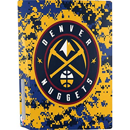 Skinit Decal Gaming Skin Compatible with PS5 Console - Officially Licensed NBA Denver Nuggets Digi Camo Design
