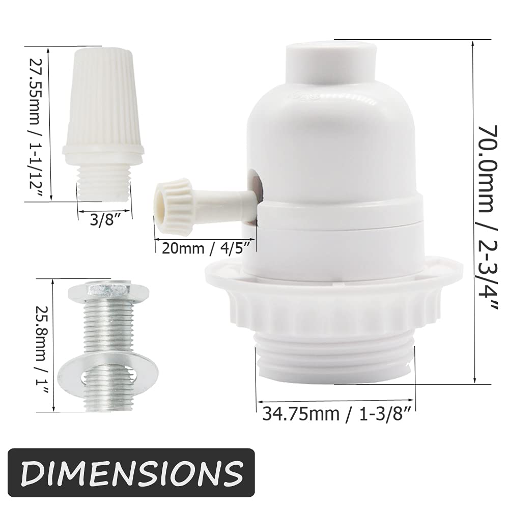 Threaded Light Sockets Screw Shell