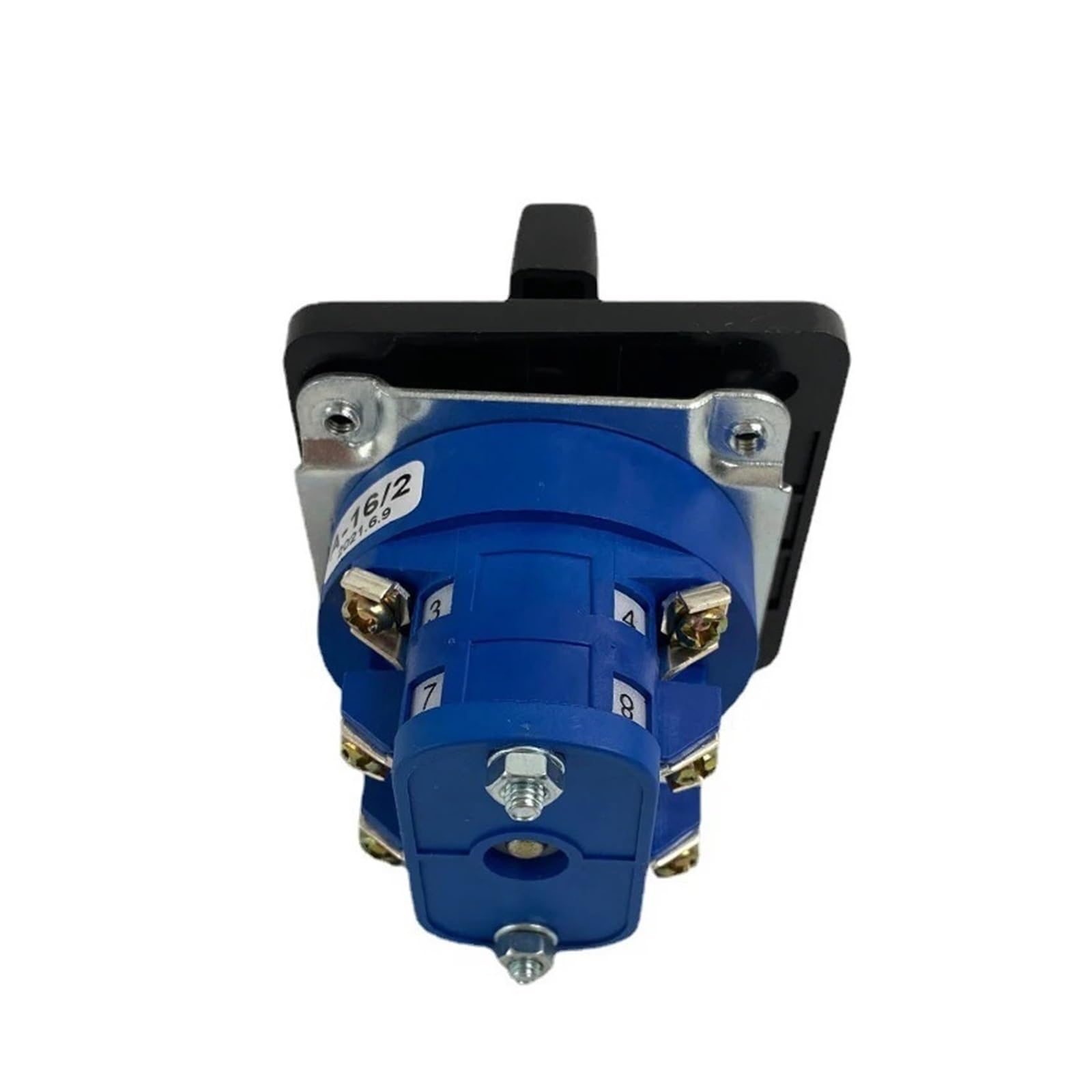 YAPOLQTNM Rotary Cam Switch 16A 690V 3 Position 1-8 Poles Control Dual Power Changeover Interruptor Silver Contact LW39A-16 Series(5P)
