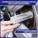 Ziopetru 2 Pack Adjustable Magnetic Gauge Tool, Wheel Camber, Caster Pillar and Wheel Alignment Tools for Automotive Truck RV Tire Repair