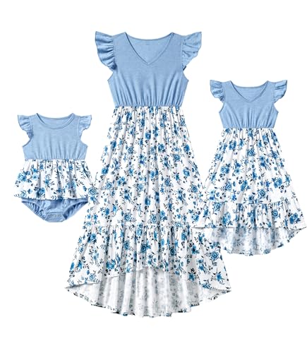Image of Focamia Mommy and Me Dresses - Family Matching Outfits for Women,Baby Girls - Great for Photos,Vacation and Mother's Day