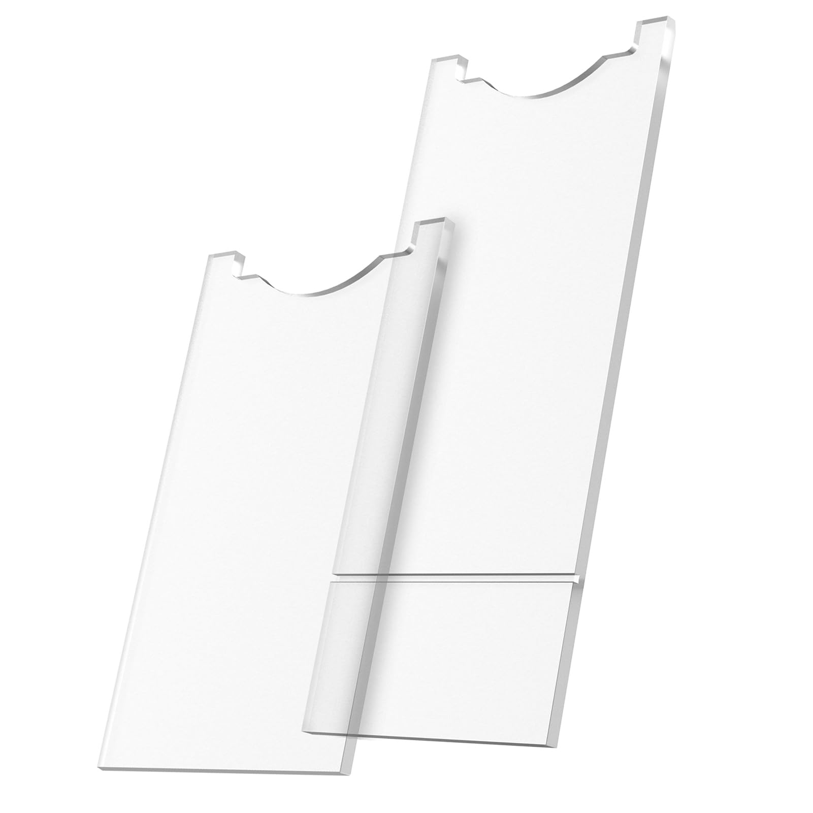 Photo 1 of CHWM Couch Wall Spacer and Bed Stopper - Clear Acrylic (2-Pack)