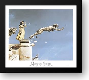 Amazon.com: Gargoyles 24x20 Framed Art Print by Parkes, Michael
