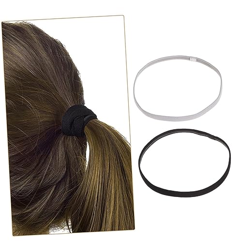 IWOWHERO Elastic Yoga Headband 4 Pack Candy Color Sports Headwrap Hair Hoops for Women Girls Yoga Workout