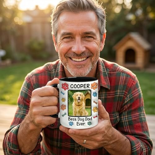 Taza personalizada para papá GABITA 12 oz acero inoxidable miniatura 4
