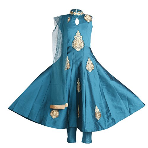 Ashwini Girls Embroidery Tapeta Salwar Suit | Indian Ethnic Kids Wear | Boota Embriodery Work