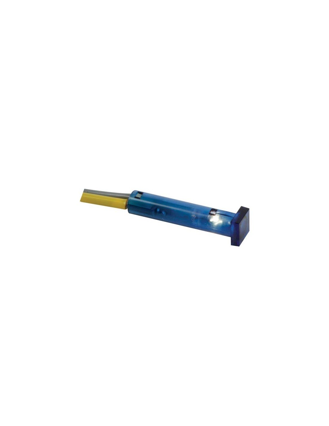 PEREL CCAF012B LED-Signalleuchte – Blau, 12V, Clip-Montage