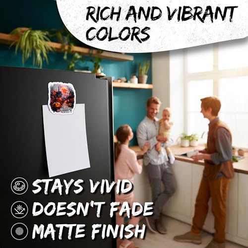 Imanes Decorativos Vinilo 4 Pulgadas Pack x2 miniatura 4