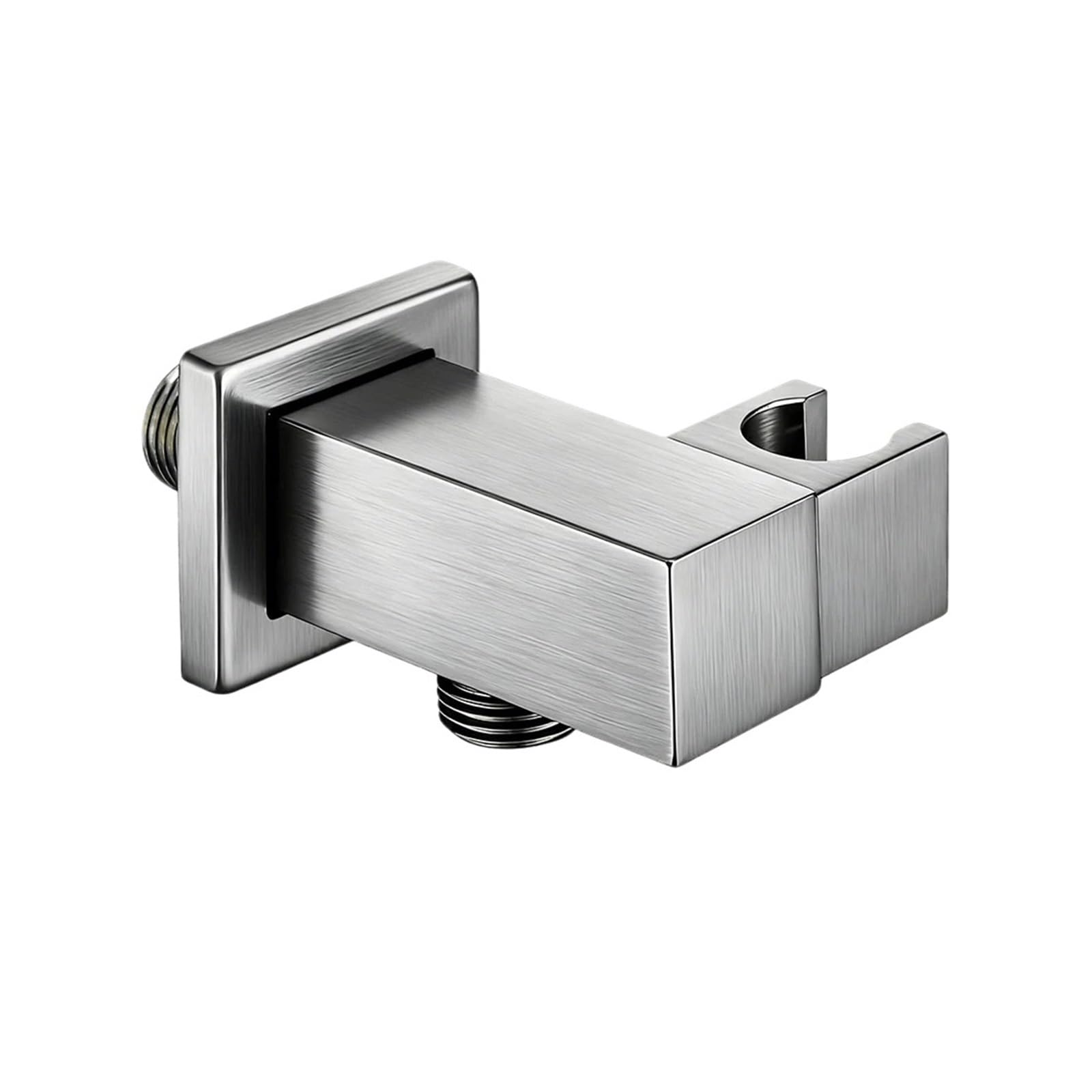 1pcs Brass Adjustable Wall Mount Shower Holder(Brushed Nickel)