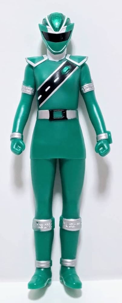 Amazon.co.jp: 戦隊ヒーローシリーズ キラメイグリーン ソフビ