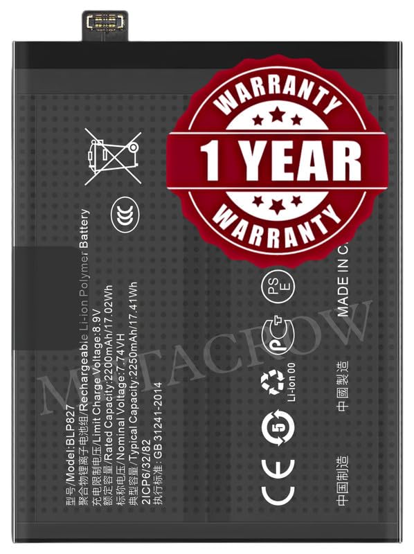 Image of Original BLP827 Battery Compatible for OnePlus 9 Pro (LE2120, LE2121, LE2123, LE2125, LE2127) - (4500mAh) - 1 Year Warranty JK10