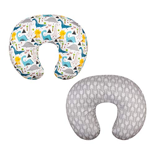Image of ALVABABY 2pack Pillow Cover Soft and Comfortable for Breastfeeding Moms Soft Fabric Fits Snug On Infant Nursing Pillows to Mothers While Breast Feeding Baby Shower Gift 2UBZTW10