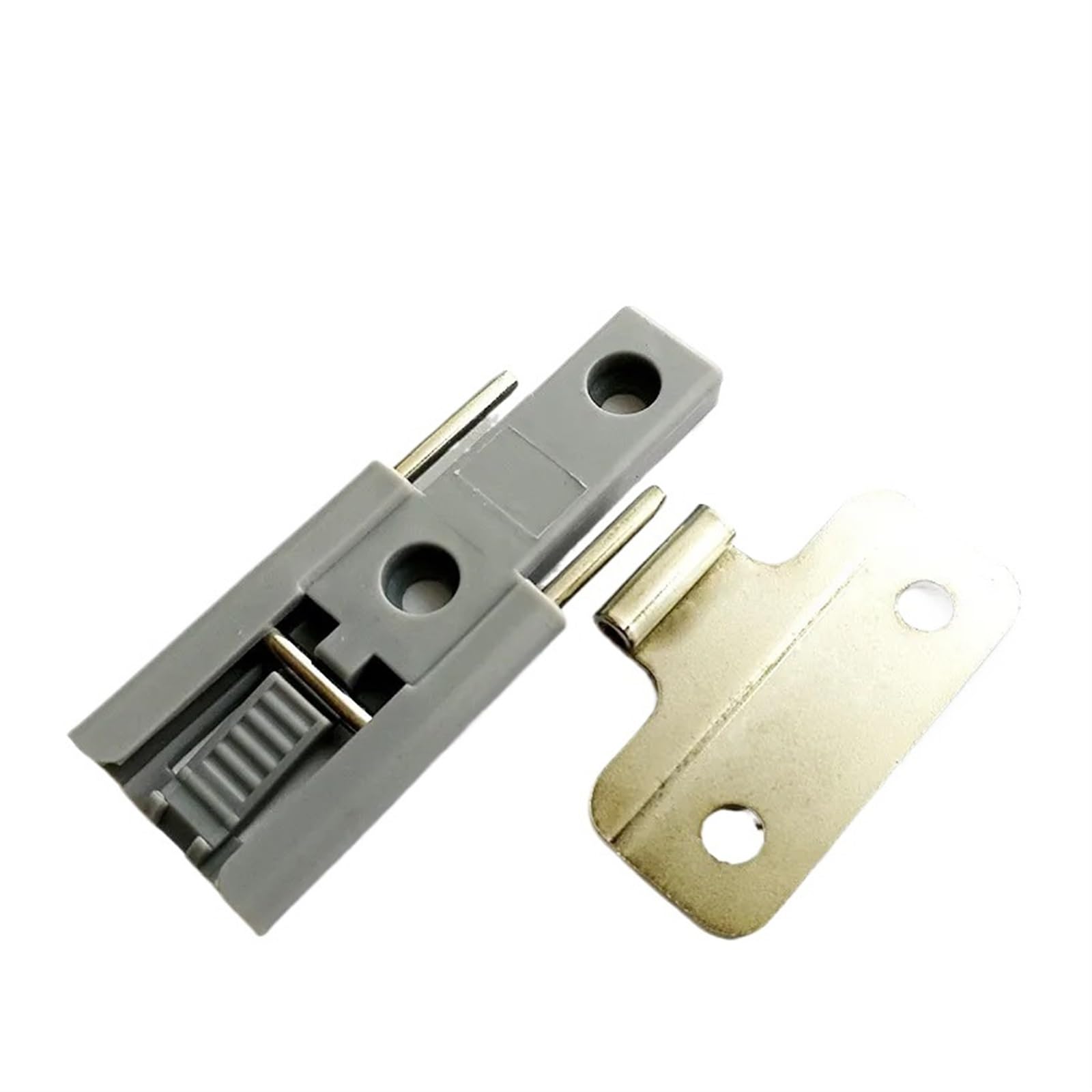 4pcs/8pcs Reversal Folding Sliding Door Hinge Bi-fold Closet Wardrobe Cabinet Cupboard Tracked 76x28.5mm (Color : 8pcs)