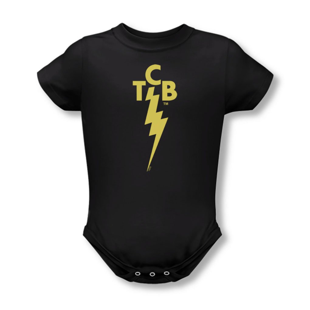 Elvis Presley Black Elvis - Tcb Logo Infant T-Shirt In 6-12 Months,