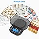 ACCUWEIGHT Feinwaage 0.1g digitale Waage Briefwaage Grammwaage Taschenwaage Präzisionswaage mit Zählfunktion, zugeschnittene Wiegeschale max. 1000g