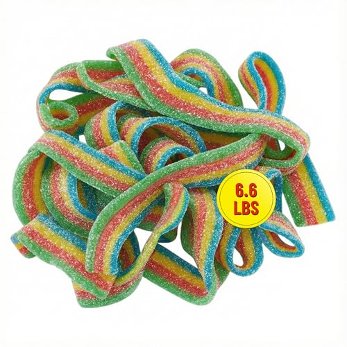 Sour Power Premium Candy Belts, Sour Power Quattro, 6.6 lb