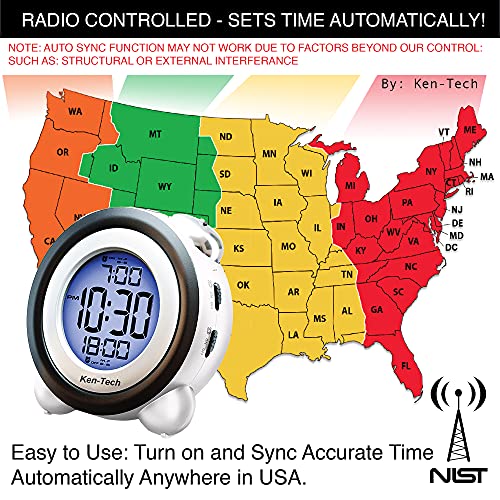 Sonnet SONNET-T-4689 Twin Bell Digital Alarm Clock thumb #7