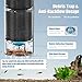 Aulofee Fish Tank Filters 100-300 Gallon, Freshwater & Saltwater, Debris Tray, Check Valve