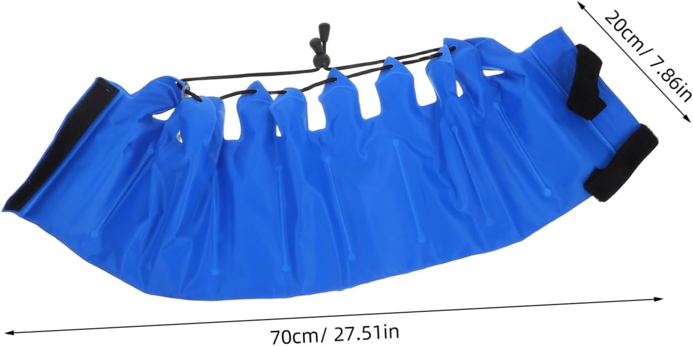 Unomor Portable Insulated Ice Cube Storage Bags for Freezer Multi-use Reusable Ice Bags for Quick Cooling for Outdoor Travel and Chef Needs