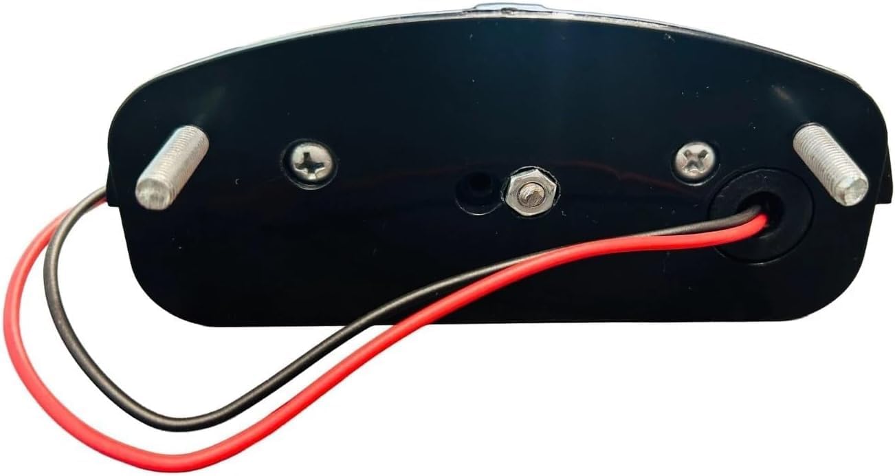 1PCS 6 LED License Plate Light 12V 6500K White for Car, Truck, Trailer, Van – Waterproof Rear Number Plate Lamp, 5W Energy Efficient, Long Life 50,000 Hours, PVC Housing