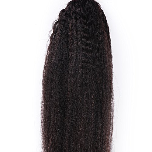 Forawme-Womens-Unprocessed-Brazilian-Virgin-Kinky-Straight-Human-Hair-Weave-Mix-3pcs-Lot-16-18-20-Inch-1B-Black-Soft-Black-Hair-Bundles
