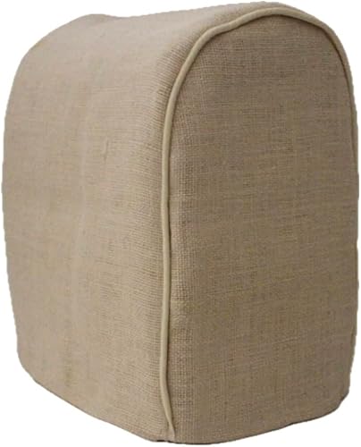 Simple Home Inspirations Cubierta de arpillera compatible con batidora de pie Kitchenaid (tilt, crema)