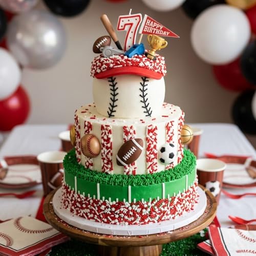 Image of Manvscakes Sprinkles- Edible Cake and Cupcake Sprinkles with Assorted Shapes and Sizes for Parties, Metallic Sprinkle Mix for Cookies, Ice Cream, Cake and Cupcake Decorating