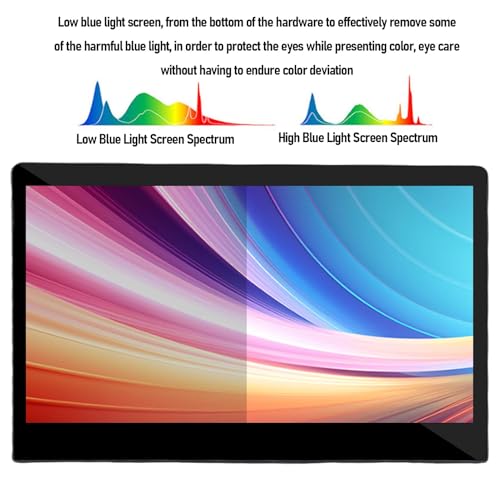 Image of GOWENIC 11.6 Inch Portable Screen 2.5K FHD Touchscreen 120HZ HD Multimedia Interface Second External Screen with Stand Built in 2 Speakers for Laptop PC