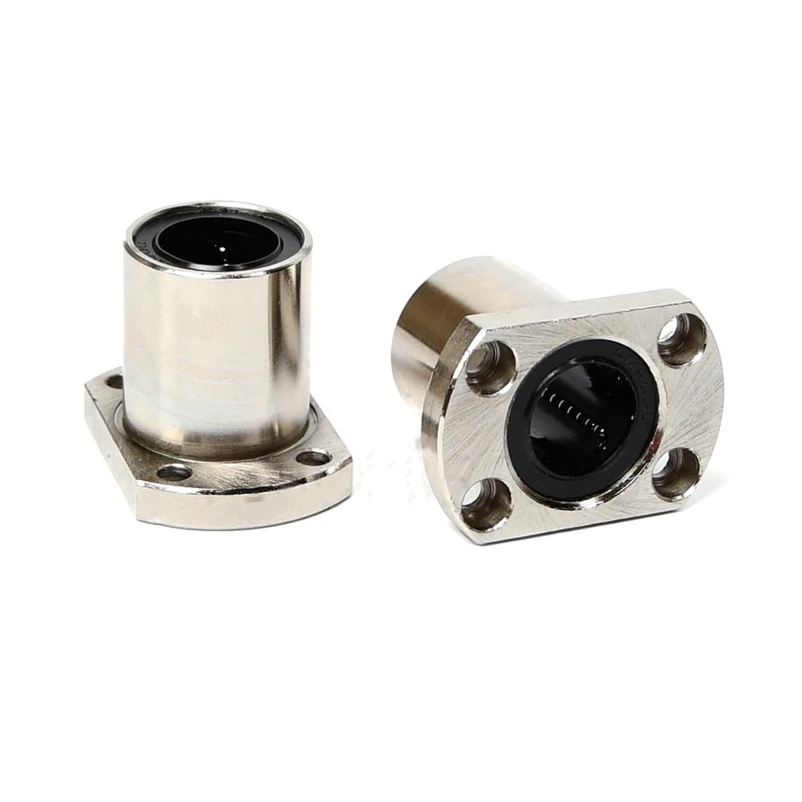 NOBIRTBSA 2pcs Anti-Rust Electroplating Linear Bearing Double Trim LMH6UU LMH8UU LMH10UU LMH12UU LMH16UU 20 25-40UU(LMH10UU 10X19X29mm)