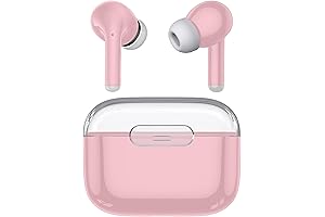 Kurdone P3 Pink Earbuds with Microphone