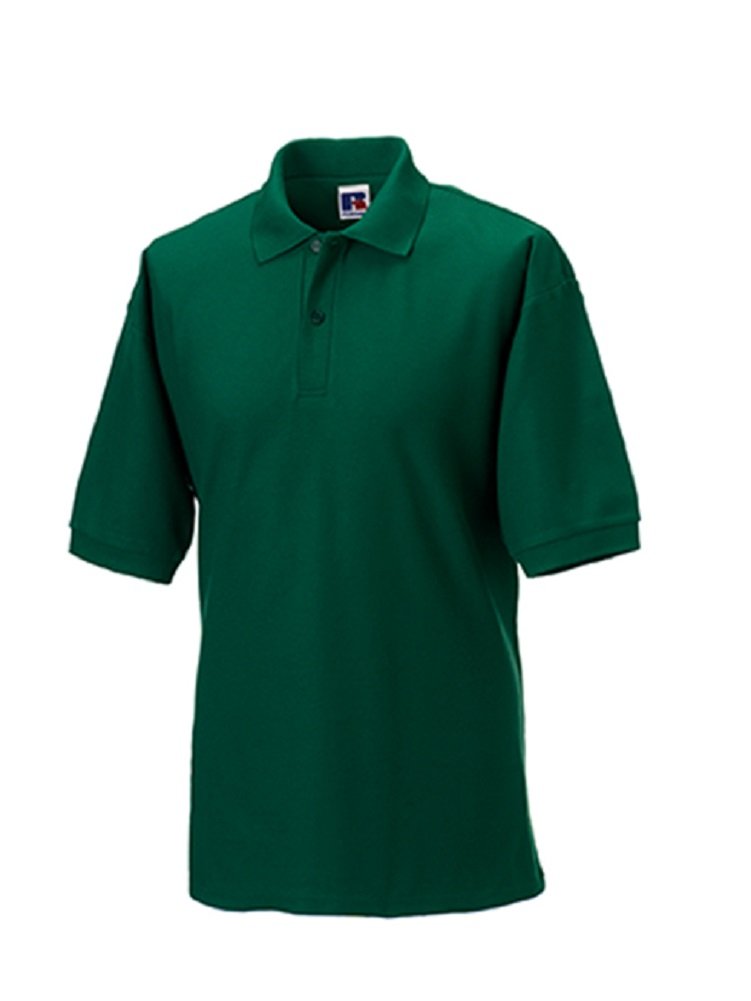Jerzees polo shirt bottle green size XL — image 1