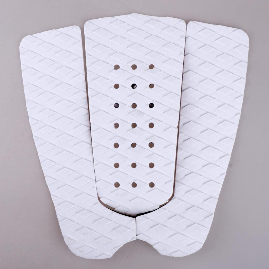 rockible 5X 3 Uds Antideslizante Tabla de Surf Tracción Cola Mat Cubierta Grip Stomp Pad Paddleboard Grip
